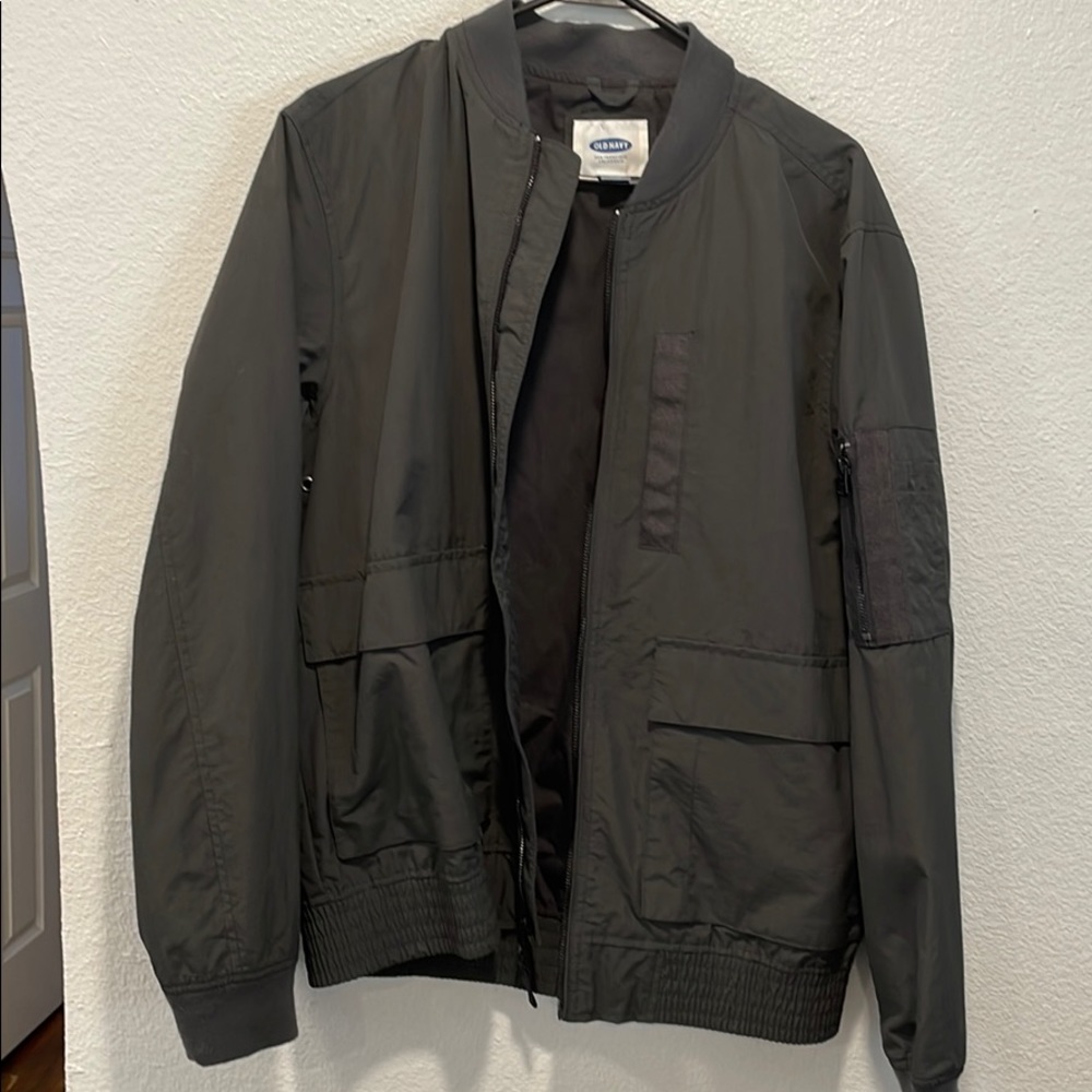 Old navy bomber jacket.